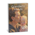 personalised hardcover keepsake book for Grandad featuring a family photo illustration.